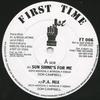 12inch Record DON CAMPBELL / CLIFTON MORRISON; BI - Sun Shine's For Me; P.A. Mix / New  FT006 First Time UK 1988 UK Reggae, Ska & Dub