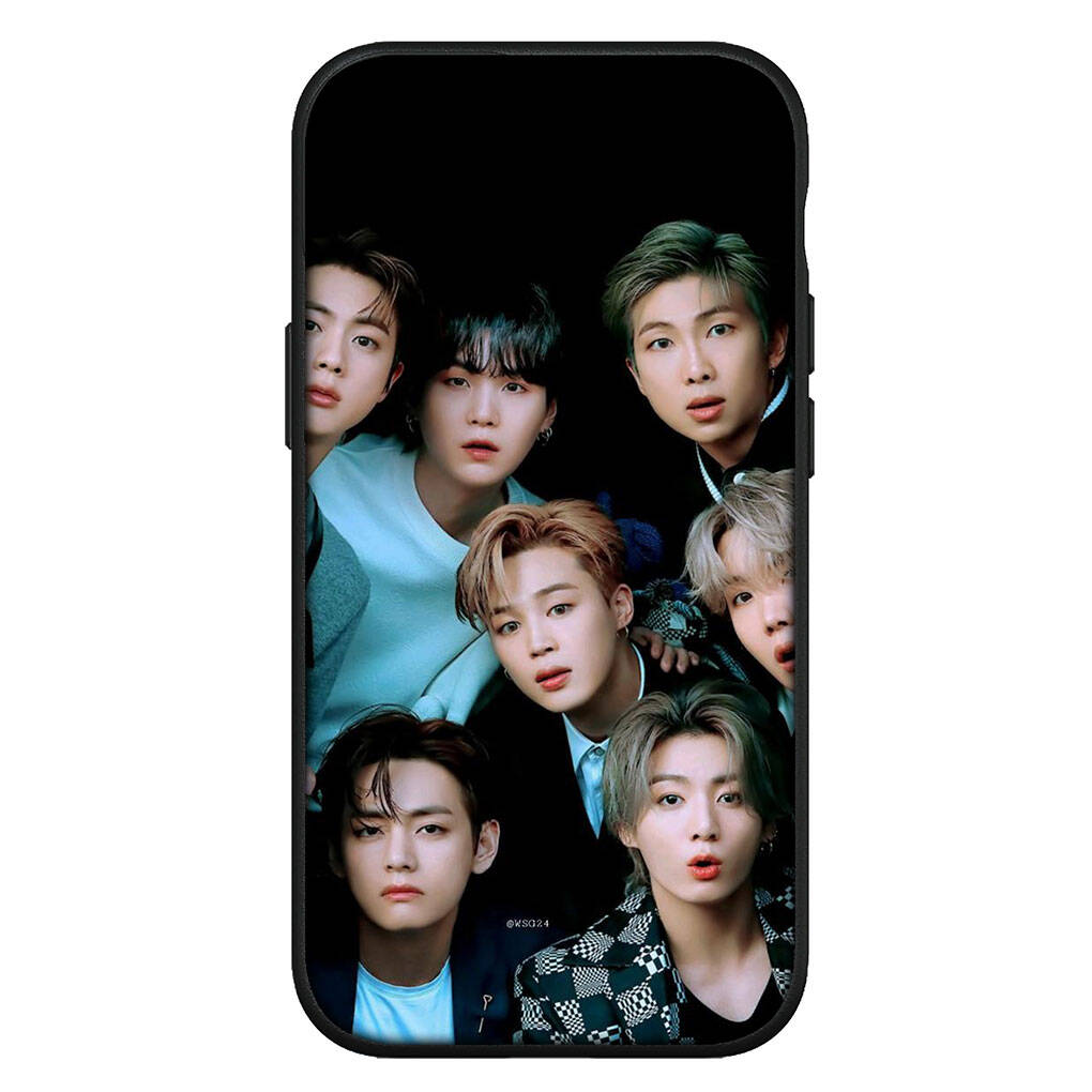 Чехол для iPhone 17 16 15 Xiaomi Poco X7 Redmi Note 14 13 12 11 Pro Max 16e Samsung Galaxy S25 S24 S23 OPPO Huawei Jeonkook SUGA Jin J Hope Чехол для телефона