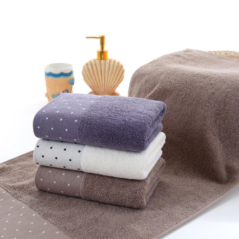 Household Pure Cotton Towel Quick Drying Super Soft Super Absorbent Thickened Adult Absorbent Bath Towel Couple's Large Towels