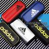 Mitsubishi Pencil Adidas Pencil Single Blue and White Enamel and PT1200AI07B1 Case, Zipper, AI07, Cloth,
