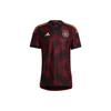 Germany 22 Away Authentic Jersey Black/Team Coll Burgundy Men Streetwear HF1695
