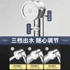 Handheld Sink Sprayer Extender Shower Head Hair Washing Adjustable Hose Bathroom Faucet Attachment