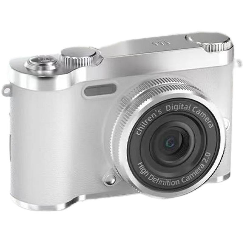 HD Dual Lens Retro Digital Camera with CCD Sensor for Travel, Campus, and Vlogging - Phone Upload Compatible