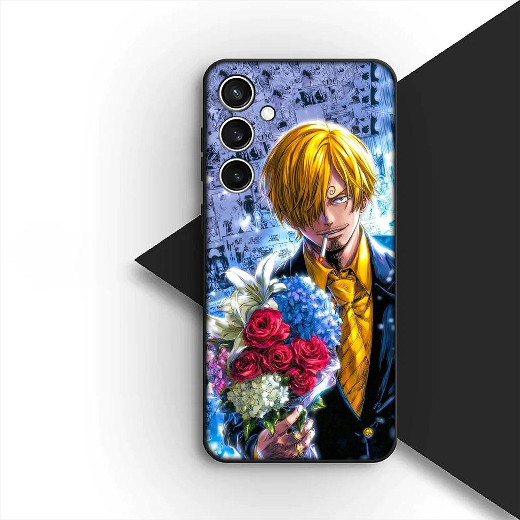 Phone Cover for Motorola Moto G86 G57 E14 E15 G14 G34 G35 G84 G24 A54 G15 Power E22 Case One Pieces Luffy Sanji Roronoa Zoro