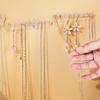6Pcs Wall Hanger Jewelry Hanging Hooks Plastic Jewelry Organizer Stand  Earrings Necklaces