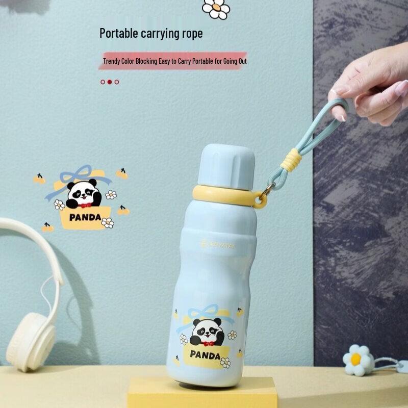 YATAI Kids' 316 Stainless Steel Straw Insulated Water Bottle