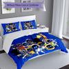 3pcs Astro Bot2 pattern bedding set duvet cover set includes duvet cover &pillowcases, perfect all season bedroom decoration & gift