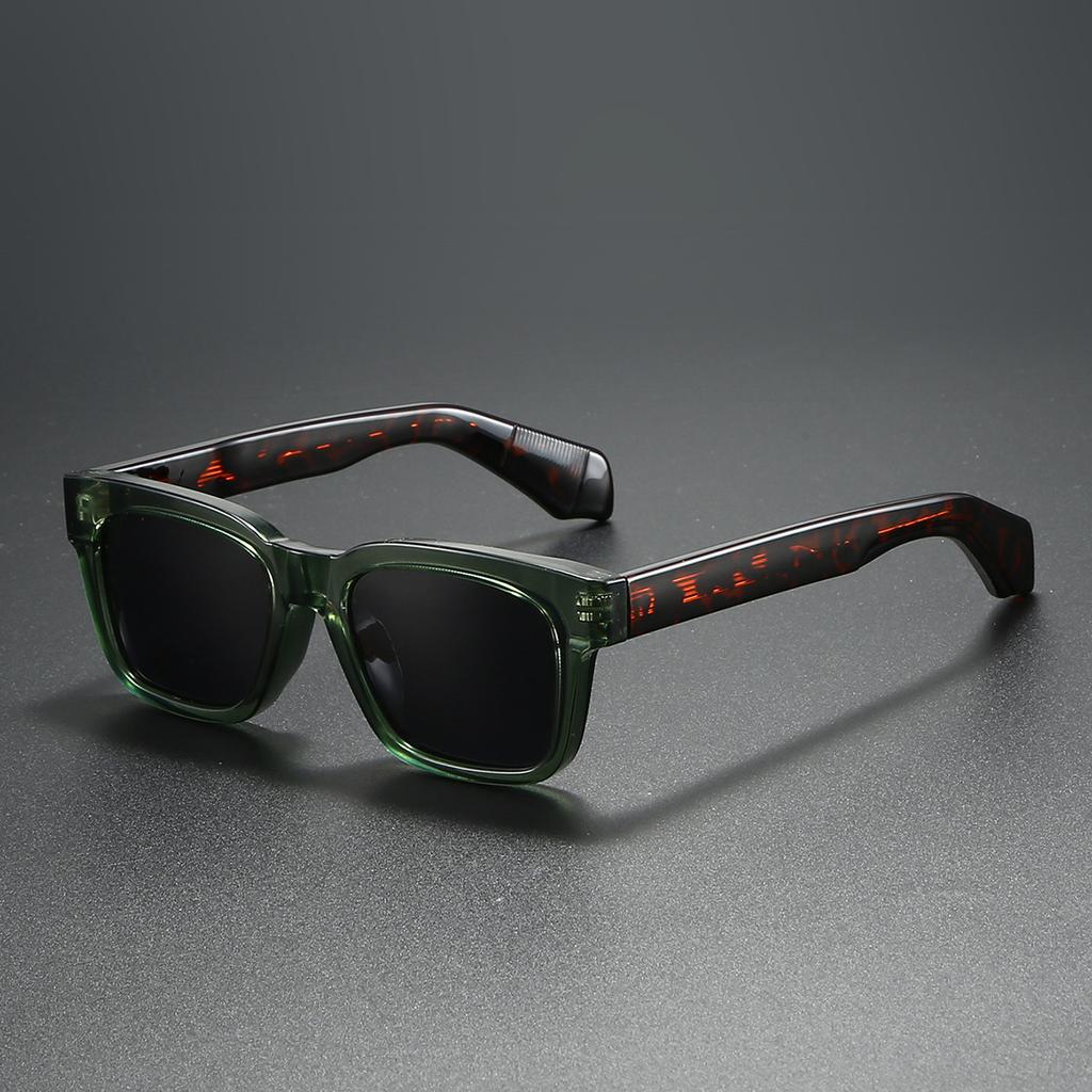 High Quality UV400 Polarized Sunglasses Outdoor Retro Driving Fishing Goggles Men Trendy Square Sunglasses Shades Eyewear Women