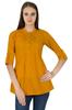 Boho Top Dress Solid Wear Casual Tunic Women Clothing Cotton Summer Sundress