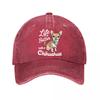 Vintage Chihuahua Baseball Cap  New Vintage Washed Cotton Baseball Cap Parent Kids Sun Hats