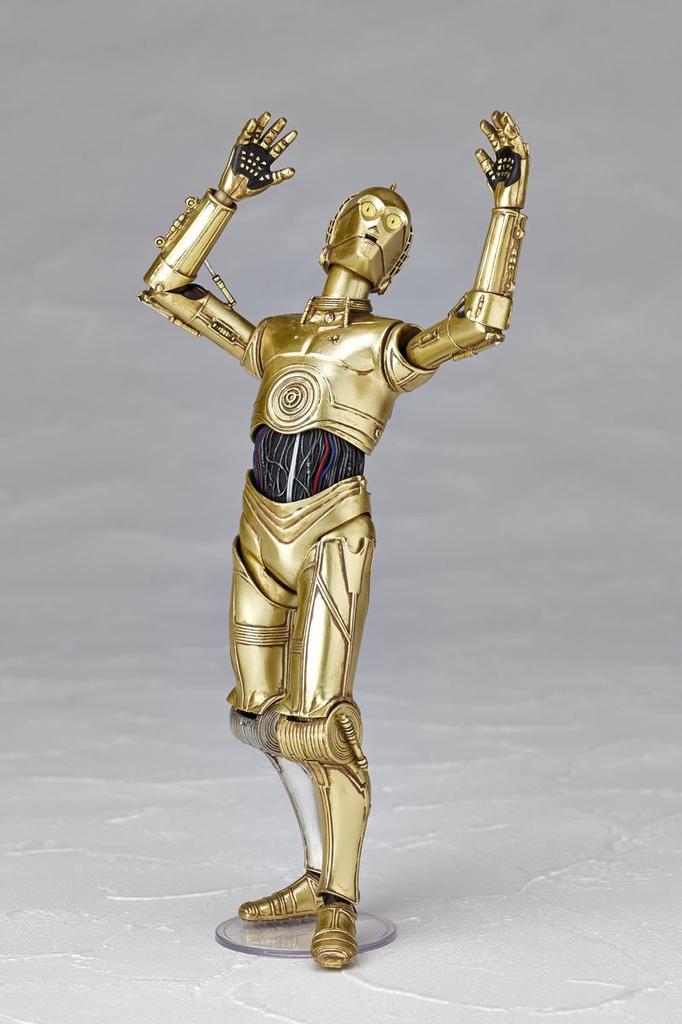 Figure Complex Star Wars Revoltech 155mm Painted Movable Figure C-3PO C-3PO Approx. ABS&PVC