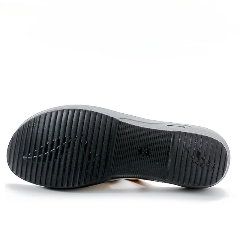 Женские тапочки. Летние сандалии на наклонной подошве на толстой подошве. Модные и универсальные сандалии с бантом. Женские сандалии.