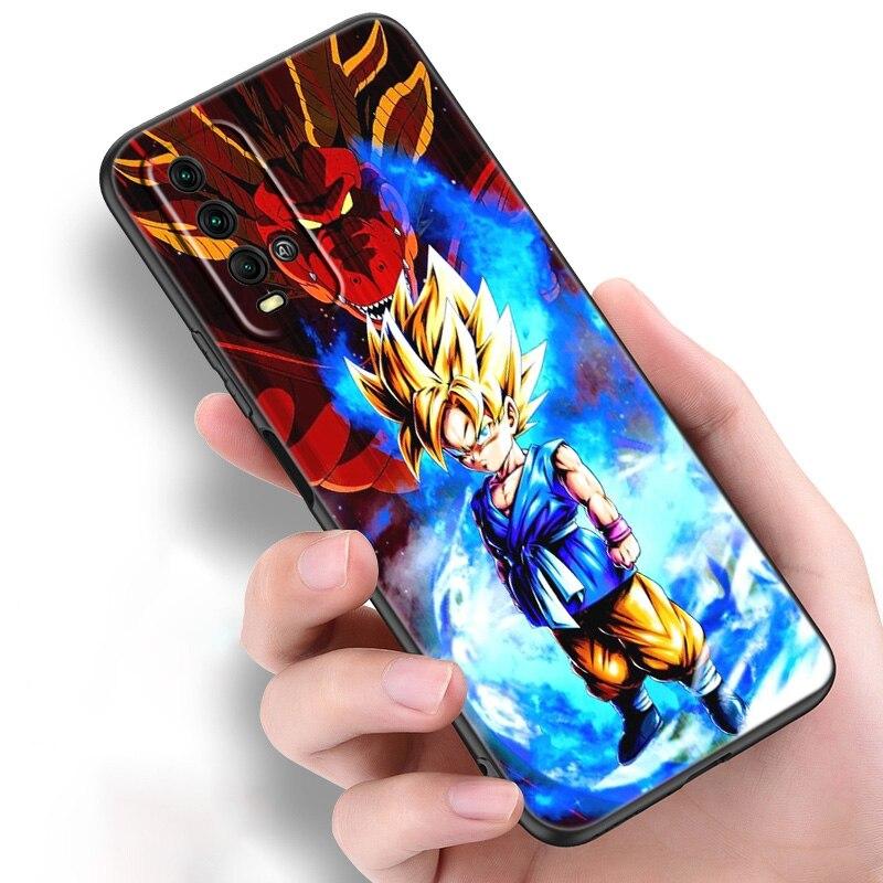 Японское аниме ребенок гоку Силиконовый чехол для телефона для Xiaomi Redmi Note 10 10T 10S 9S 8T 9 8 7 Pro Max 8A 9A 9C 9T Черная мягкая обложка Coque