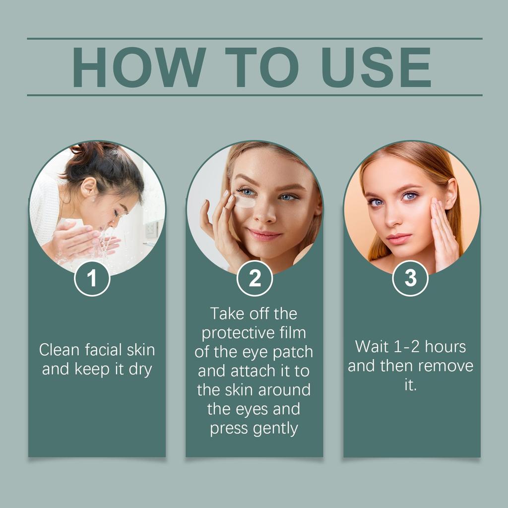 Гиалуроновая маска-патч для глаз, увлажняющая, осветляющая, от морщин, «гусиных лапок», удаляющая темные круги, увлажняющая маска-патч для глаз, 1 пара, 3 мл