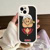 Мультяшная анимация P-PopeyeS Ретро Чехол для телефона Для IPhone 16 15 14 11 12 13 Pro Max Plus Задняя кожаная оболочка