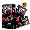 NOX Thread Large Bump Smooth Penis Sleeve Lubricated Ribbed Dotted Random 3 Style Condoms