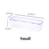 Plastic Bread Storage Box Airtight Food Storage Container Sandwich Bread Keeper with Lid Loaf Bread Container Kitchen Organizer