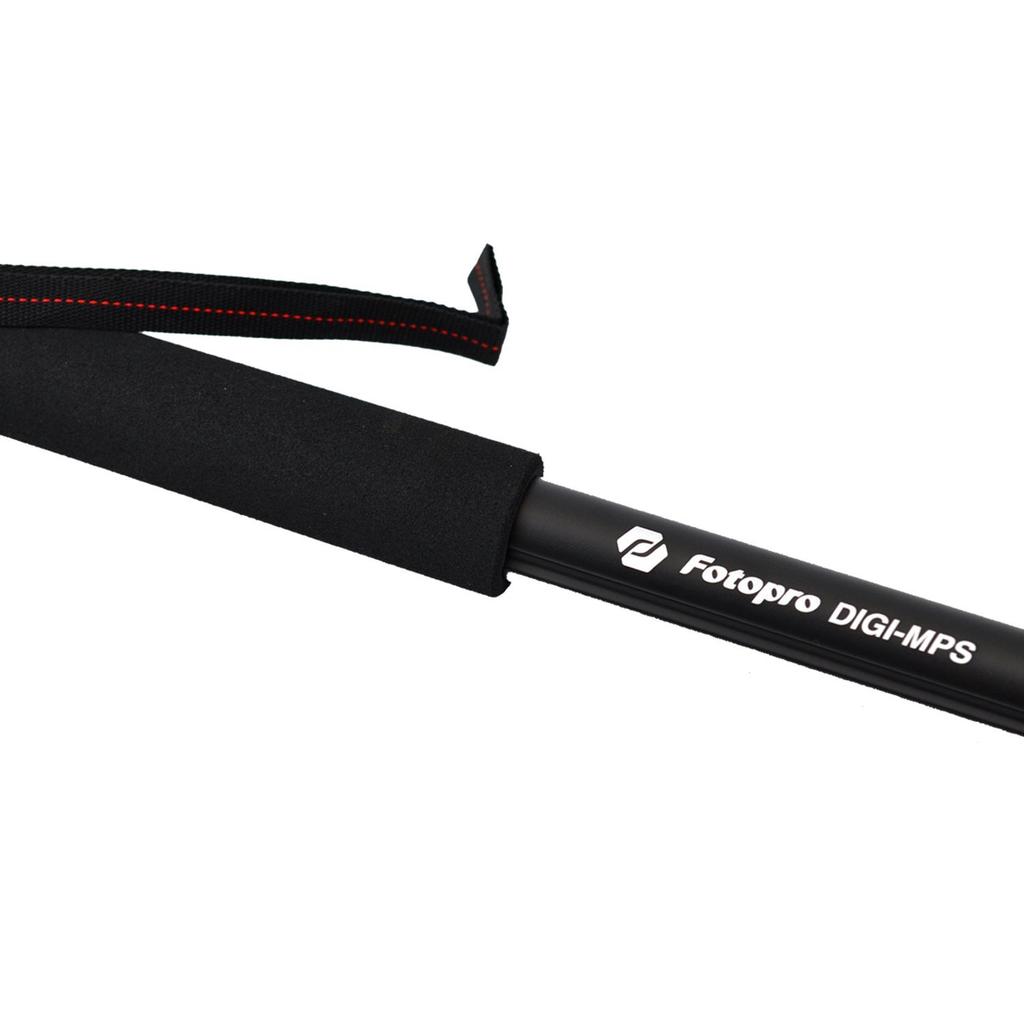 Fotopro Monopod Support Tripod Black Ball Head Aluminum 816856 + DIGI-MPS 4-Stage Self-Standing