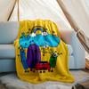 StoryBots Theme Printed Blanket - Perfect for Couch, Bed, Travel & Outdoor Use | Machine Washable, Cozy & Durable.