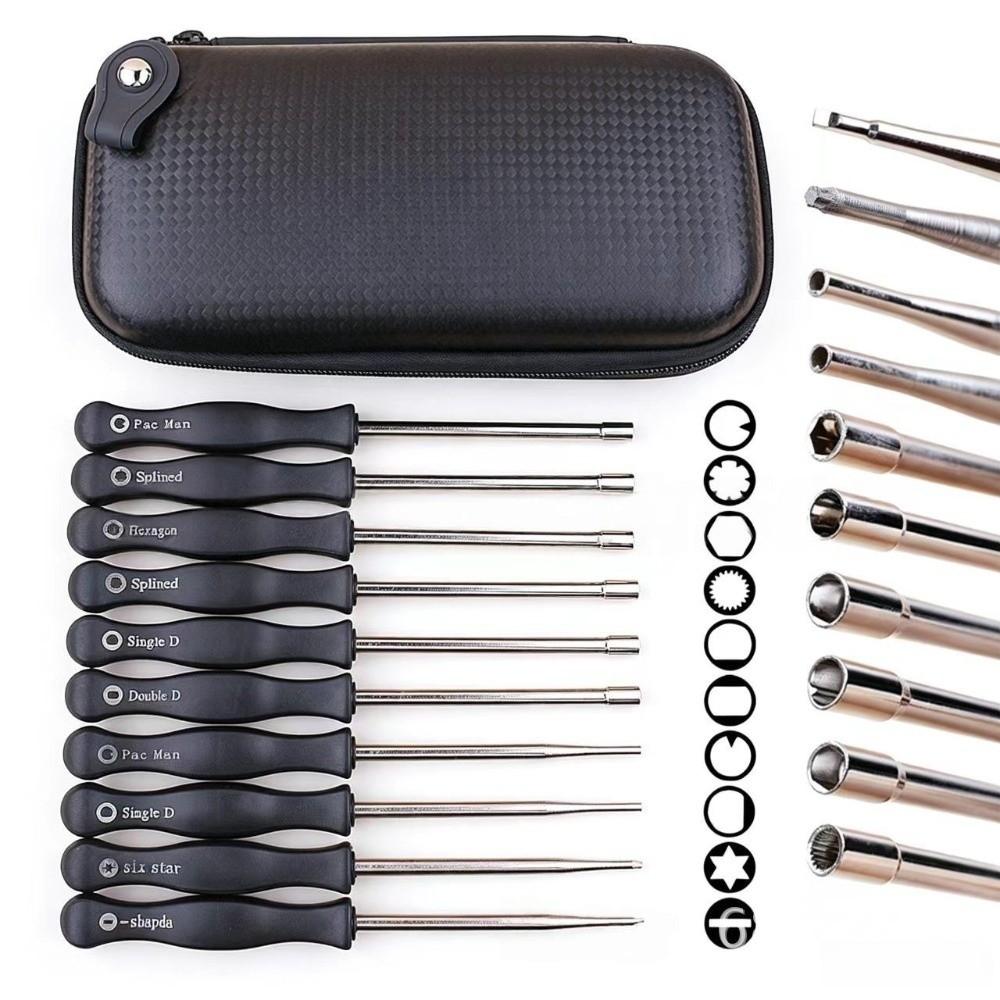 10PCS 10 Unique Screwdriver Carburetor Screwdriver Tool Carburetor Repair Tool Maintenance Shops