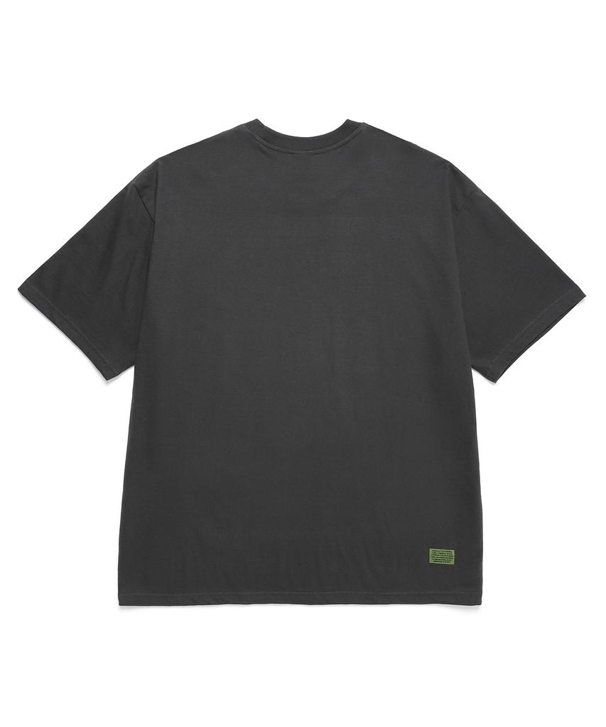 ODDBALLS CLUB Odbc Motocross Short Sleeve T-Shirt Charcoal