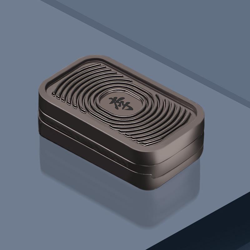 Papapa runway Монетный Тройной Слой EDC Толкатель Карты Снятие Стресса Металлическая Игрушка для Кончиков Пальцев