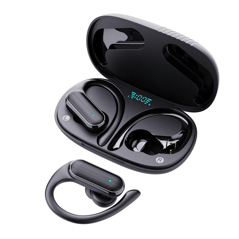 A520 Bluetooth-гарнитура TWS с заушным креплением: Беспроводные, Двухушные, Не вкладыши, Для спорта, Длительное время работы от аккумулятора.