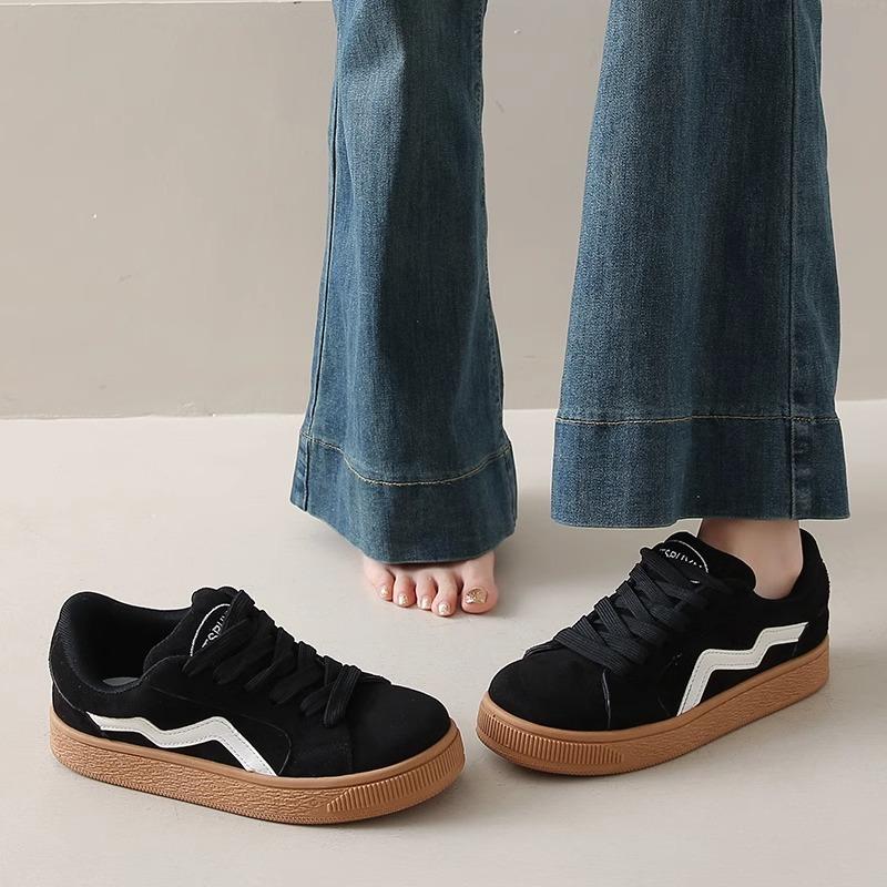 Platform white shoes women's shoes 2025 new spring and autumn shoes versatile popular board shoes casual sports shoes