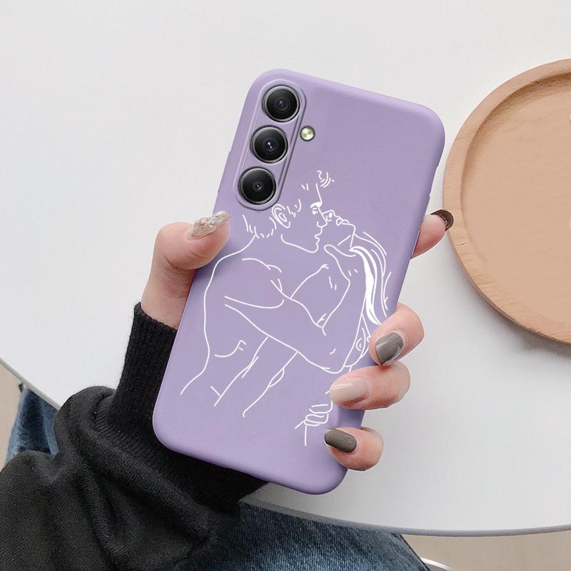 Мягкий силиконовый чехол Hand Lines для Xiaomi Redmi Note 13 Pro 13C Poco C65 Samsung A35 A55 M35 Huawei Honor 200 iPhone Camera Защитный противоударный чехол