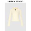 UR Women's Autumn Slim Fit Round Neck Long Sleeve Knit Top