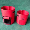 Тканевые горшки для рассады с ручками и боковым открытием на липучке Контейнер Усиленная строчка Циркуляция воздуха Горшок для сада