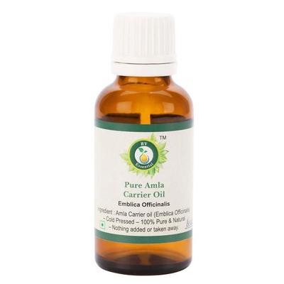 R V Essential Чистое масло амлы 50 мл - Emblica Officinalis (100% Чистый и Натуральный Серия Редких Трав)