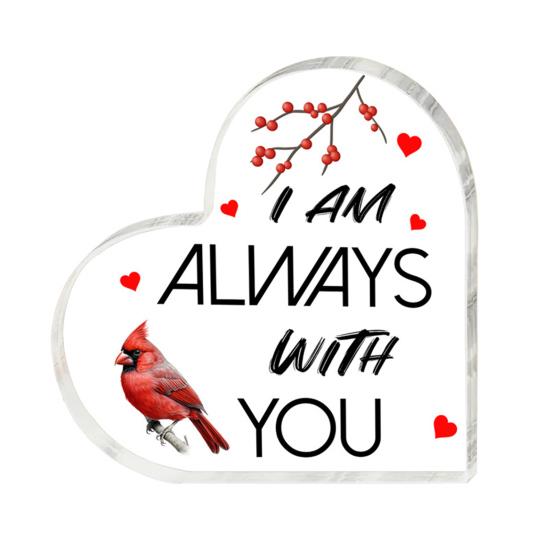 Прозрачный акриловый сердечный орнамент, настольный декор, напечатанный прозрачный акриловый блок, отдельно стоящее сердце