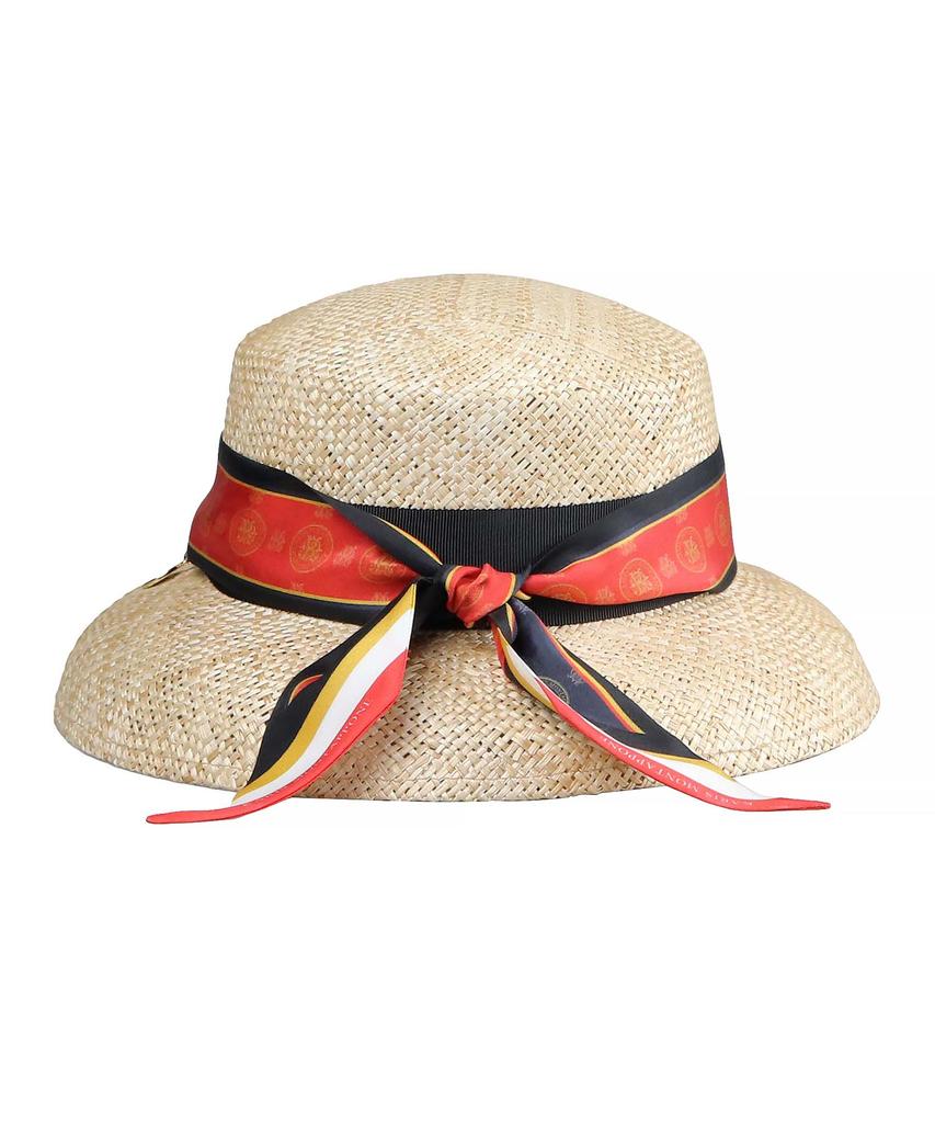 Kaliseumontapone Malissa Raffia Twilly Boater Hat Straw Hat