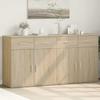 VidaXL Комоды 2 шт. Дуб Сонома 79x38x80 см Древесно-стружечная плита 3276618