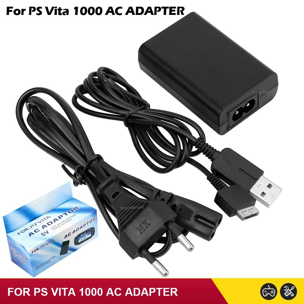 НОВЫЙ AC-адаптер 5 В для PS Vita 1000, для игровой консоли PS Vita PSV 1000, домашний источник питания, адаптер переменного тока, зарядное устройство