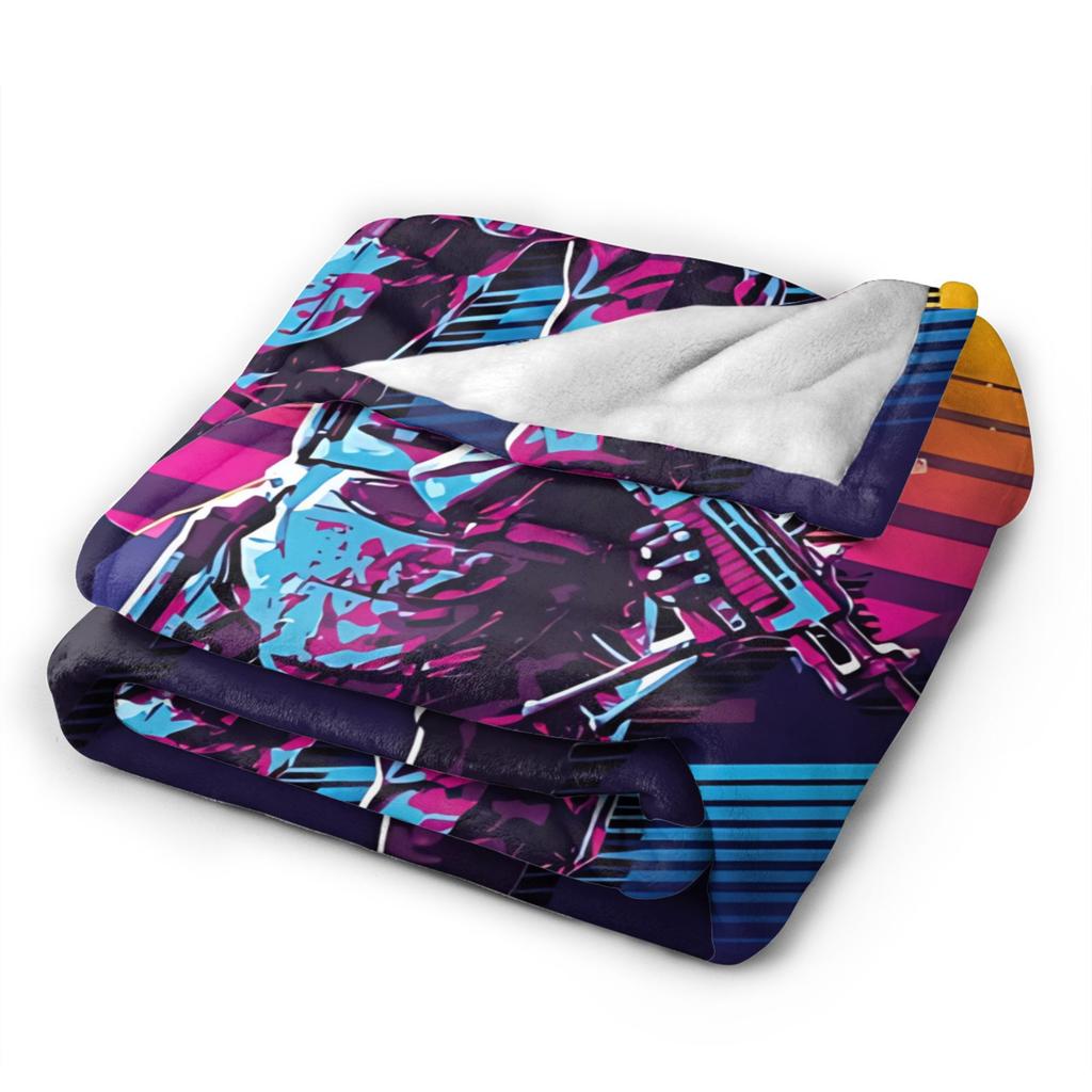 Soft Blanket Travel Office Battlefield 2042 Game Throw Blanket Flannel Bedspread For Living Room Novelty Sofa Bed Cover