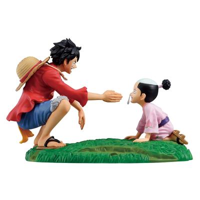 Ichiban Kuji One Piece New Dawn C Prize Revible Moment Luffy Momonosuke Ichibansho Figure One Piece Monkey Luffy Momonosuke Bandai Spirits Collector