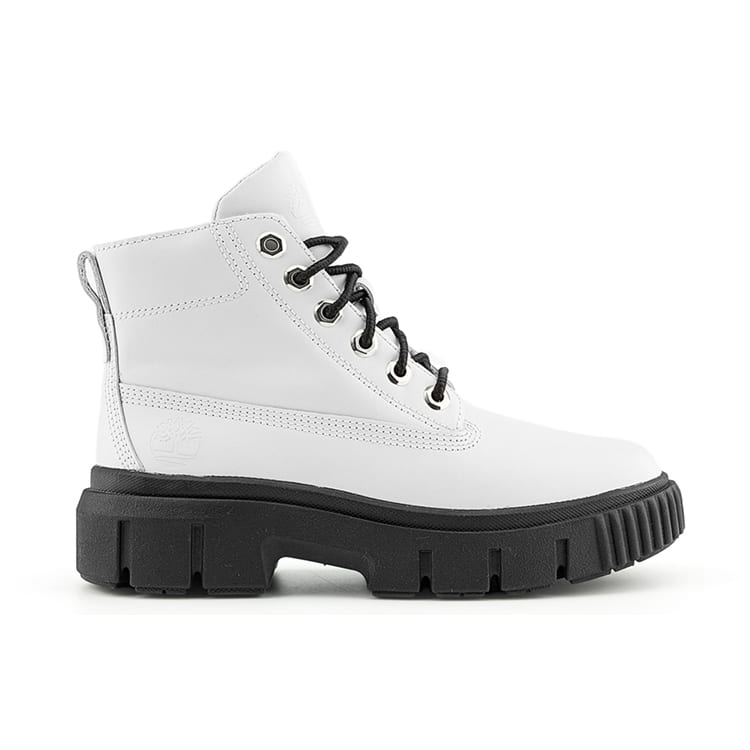 Timberland Кожаные ботинки Greyfield 'White Full Grain' Женские A41ZW-100