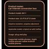 Wireless CarPlay Android Auto Adapter Smart Mini Box 5.8GHz WiFi 6 USB Dongle Smart Mini Box Plug Play For 98% OME Wired Cars