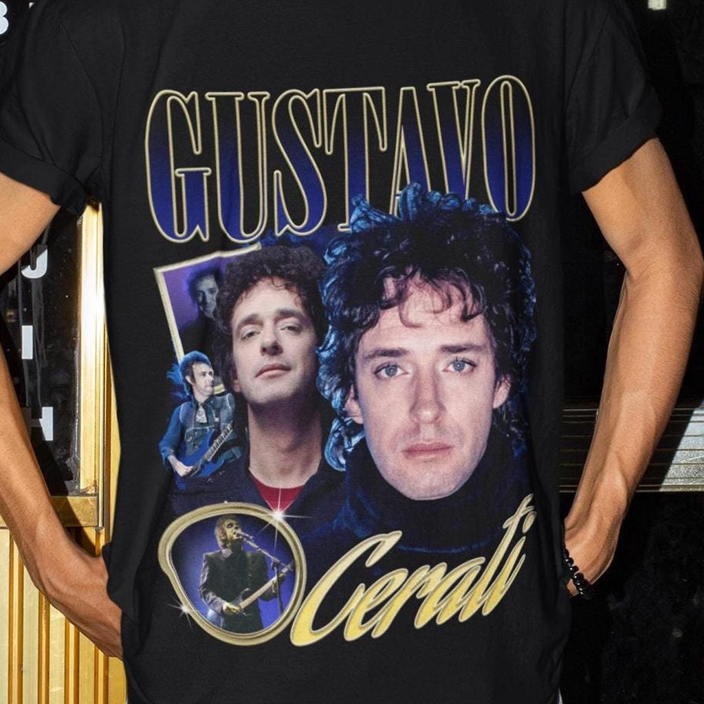 Gustavo Cerati Vintage Retro Unisex T-Shirt | Gustavo Cerati Shirt | Gustavo Cerati Gift | Soda Stereo Fan Gift | Soda Stereo Shirt