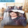 Norman's Forest Journey 3pcs Bedding,Including 1pc Duvet Cover And 2pcs Pillowcases Perfect for Christmas,Ideal for Bedroom, Dormitory