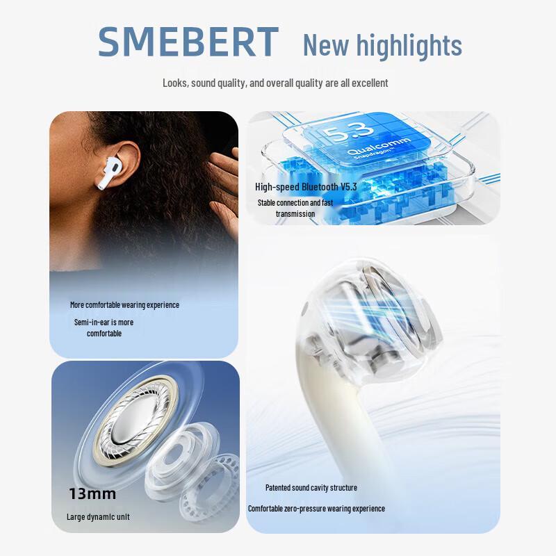 SMEBERT X1 True Wireless Bluetooth Earbuds
