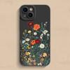 Рельефный цветочный узор, окрашенный чехол для телефона для Samsung Galaxy S25 S23 S24 Ultra S22 Plus S21 S20 FE A55 A54 A35 A15