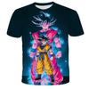 Летняя футболка Dragon Ball 2026 для детей Топы Футболка Аниме Фигурки Сон Гоку Супер