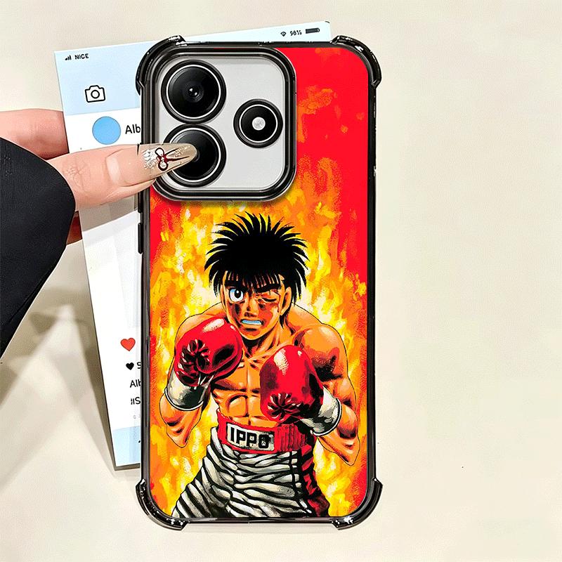 Аниме Хаджиме но Иппо Чехол для телефона с покрытием для Xiaomi Poco X5 X6 X7 X8 Pro Max F8 Ultra F7 M8 M7 M5S Redmi 15C 15 14C 13C 13 X3 12C