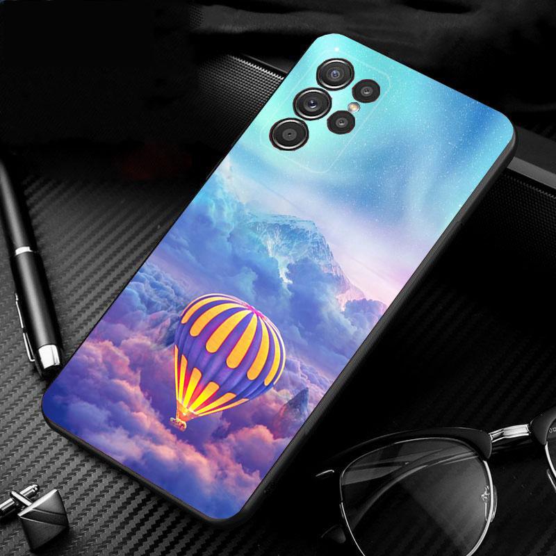 Hot Air Balloon Phone Case For Samsung S25 S24 S23 S22 S21 S20 Ultra S20 S22 S21 S20 FE S24 Plus Shell Case