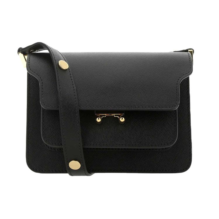 Marni Adjustable Strap Mini Shoulder Crossbody Bag Women Bags Black SBMPS01NO1LV520ZN99N