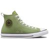 Converse Chuck Taylor All Star Удобные Универсальные Высокие Кеды из Канваса Унисекс Кеды Зеленый A03407C