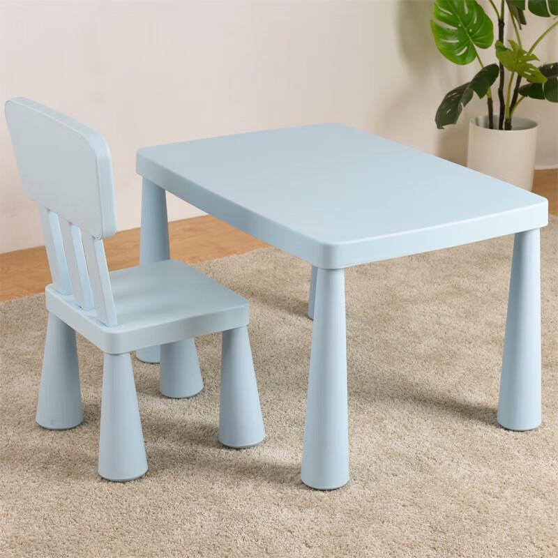 Hengrui Kids Plastic Desk & Chair Set